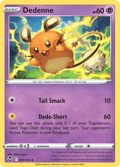2022 Silver Tempest Dedenne #85