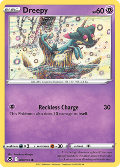 Dreepy Silver Tempest card
