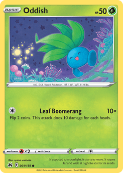 2023 Crown Zenith Oddish #1