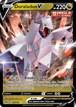 Duraludon V Crown Zenith card