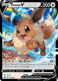 2023 Crown Zenith Eevee V #108