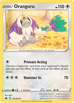 2023 Crown Zenith Oranguru #119
