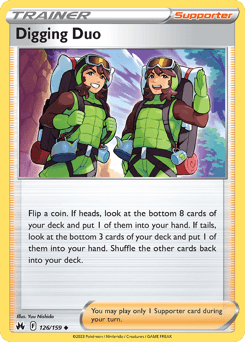 2023 Crown Zenith Digging Duo #126