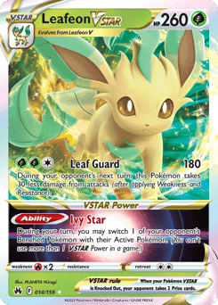 2023 Crown Zenith Leafeon VSTAR #14