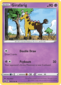 2023 Crown Zenith Girafarig #61