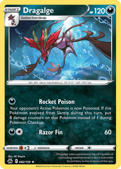 Dragalge Crown Zenith card
