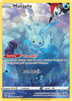 Manaphy Crown Zenith Galarian Gallery card