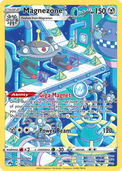 Magnezone Crown Zenith Galarian Gallery card