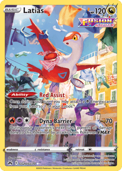 Latias ★ Crown Zenith Galarian Gallery card