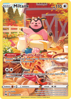 Miltank Crown Zenith Galarian Gallery card