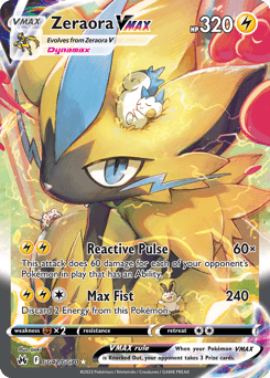 Zeraora VMAX Crown Zenith Galarian Gallery card
