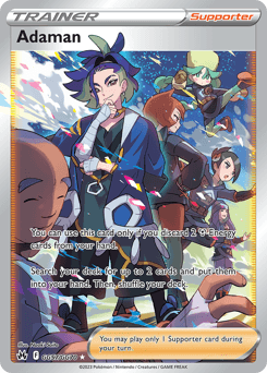 Adaman Crown Zenith Galarian Gallery card