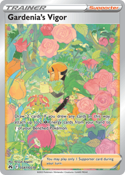 Gardenia's Vigor Crown Zenith Galarian Gallery card