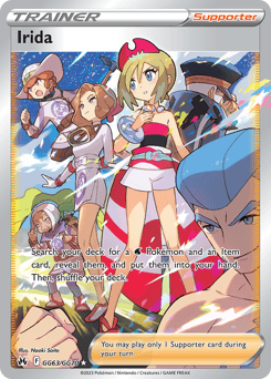 Irida Crown Zenith Galarian Gallery card