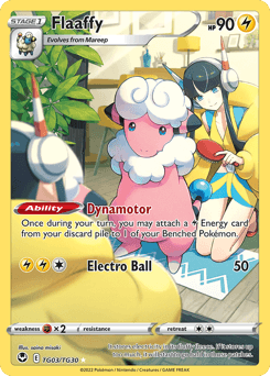 Flaaffy Silver Tempest Trainer Gallery card