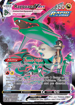 Rayquaza VMAX Silver Tempest Trainer Gallery card