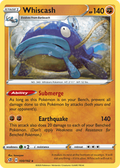 Whiscash Rebel Clash card