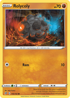 Rolycoly Rebel Clash card