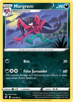 Morgrem Rebel Clash card