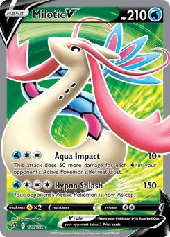 2020 Rebel Clash Milotic V #179