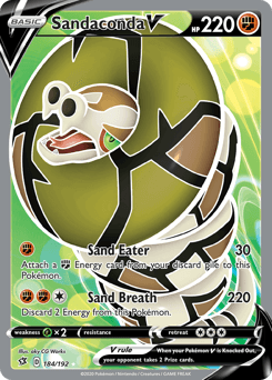 Sandaconda V Rebel Clash card