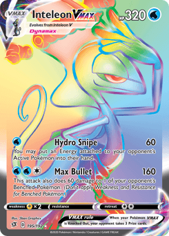 Inteleon VMAX Rebel Clash card