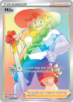 Milo Rebel Clash card