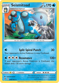 Seismitoad Rebel Clash card
