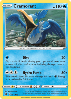 Cramorant Rebel Clash card