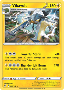 Vikavolt Rebel Clash card