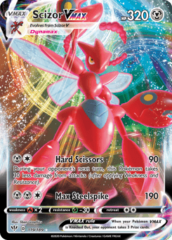 2020 Darkness Ablaze Scizor VMAX #119