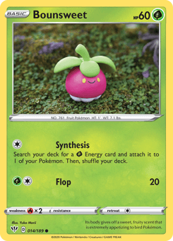 Bounsweet Darkness Ablaze card