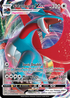 2020 Darkness Ablaze Salamence VMAX #144