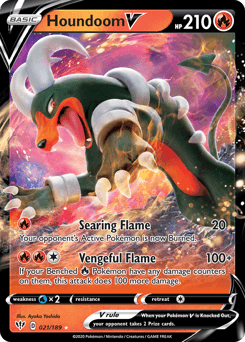 2020 Darkness Ablaze Houndoom V #21