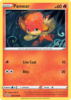 2020 Darkness Ablaze Pansear #26