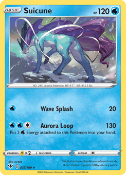 2020 Darkness Ablaze Suicune #37
