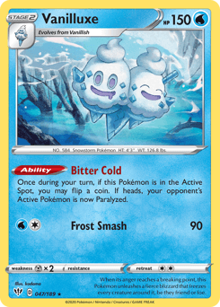 2020 Darkness Ablaze Vanilluxe #47