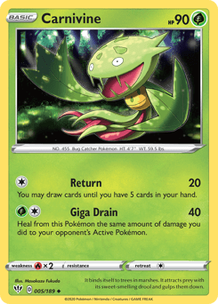 2020 Darkness Ablaze Carnivine #5