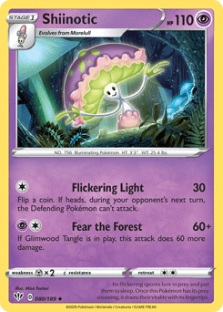 Shiinotic Darkness Ablaze card
