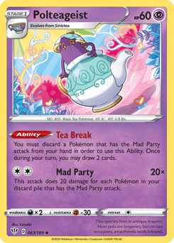 2020 Darkness Ablaze Polteageist #83