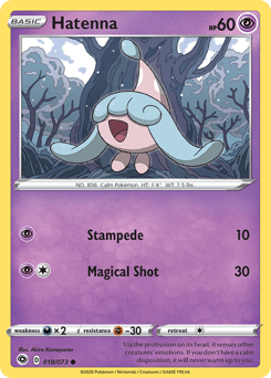 Hatenna Champion's Path card