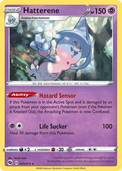 Hatterene Champion's Path card