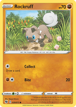 2020 Champion's Path Rockruff #29