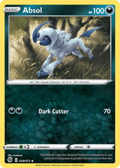 2020 Champion's Path Absol #38