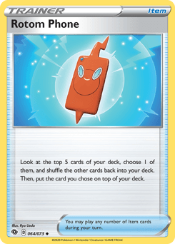 2020 Champion's Path Rotom Phone #64