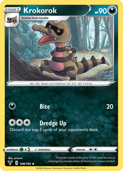 2020 Vivid Voltage Krokorok #108