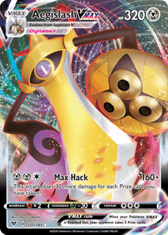 2020 Vivid Voltage Aegislash VMAX #127