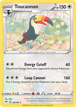 Toucannon Vivid Voltage card