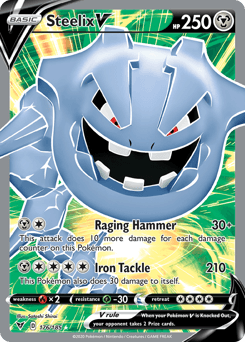 2020 Vivid Voltage Steelix V #176