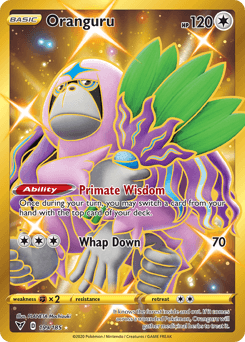 Oranguru Vivid Voltage card